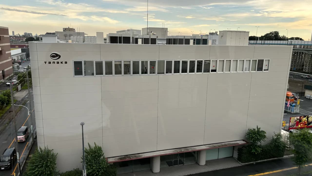 田中産業株式会社さまへ企業訪問に行ってきました!!